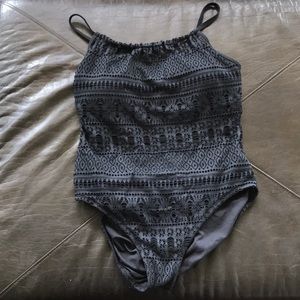 Black One Piece Swimsuit